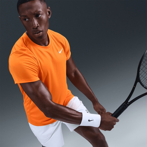 Nike Court Victory T-Shirt - Bright Ceramic/White