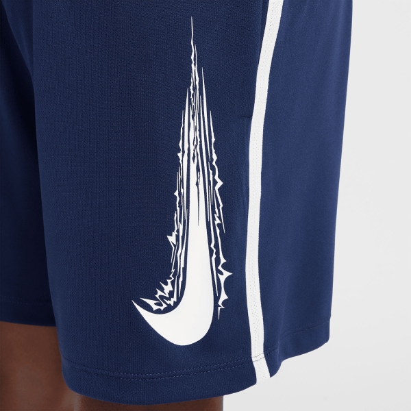 Nike Multi 5in Shorts Boy - Midnight Navy/White