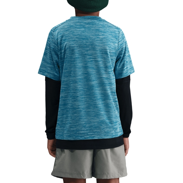 Nike Multi T-Shirt Boy - Green Abyss/Pure/White