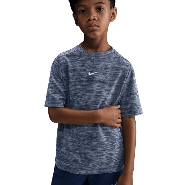 Nike Multi T-Shirt Boy - Midnight Navy/Pure/White