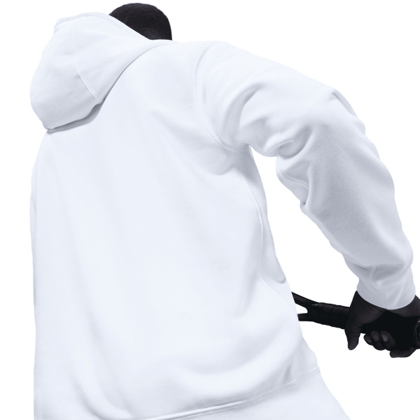 Nike Court Dri-FIT Heritage Hoodie - White/Black