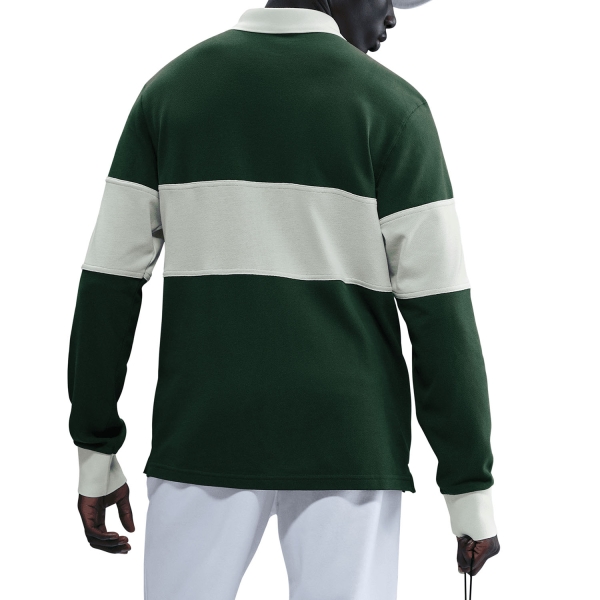 Nike Court Heritage Polo - Fir/Pale Ivory