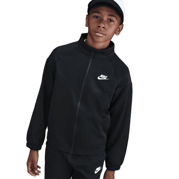 Nike Dri-FIT Tracksuit Kids - Black/White