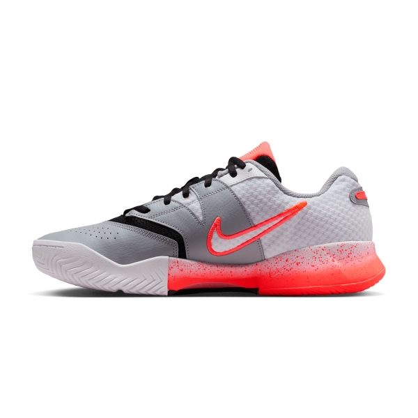 Nike Court Lite 4 HC Premium - White/Hot Lava/Wolf Grey