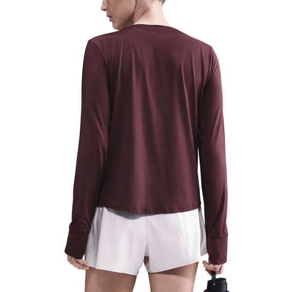 Nike One Classic Shirt - Burgundy Crush/White