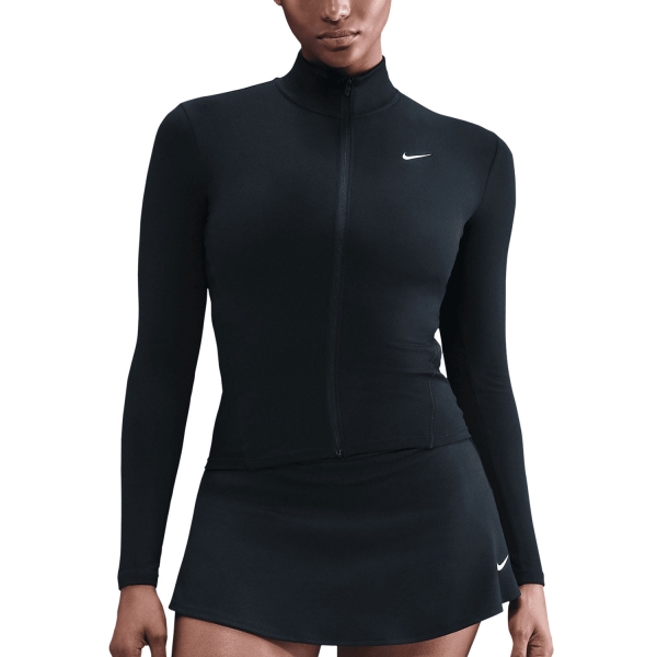 Chaquetas de Tenis Mujer Nike One Chaqueta  Black/White IM7046010