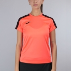 Joma Academy Maglietta - Fluor Coral/Black