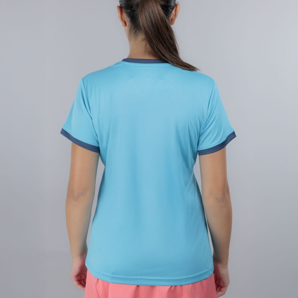 Joma Combi Premium T-Shirt - Fluor Turquoise/Dark Navy