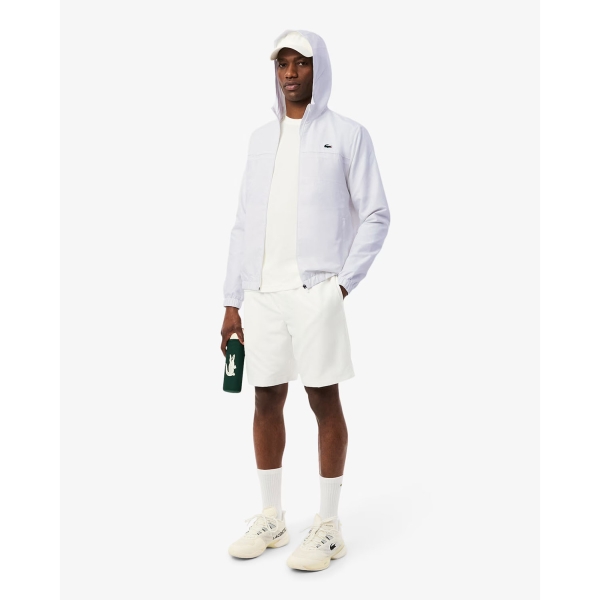 Lacoste Track Chaqueta - Blanc