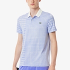 Lacoste X Daniil Medvedev Ultra-Dry Polo - Blanc/Violet