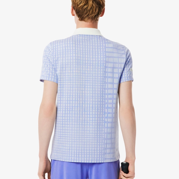 Lacoste X Daniil Medvedev Ultra-Dry Polo - Blanc/Violet