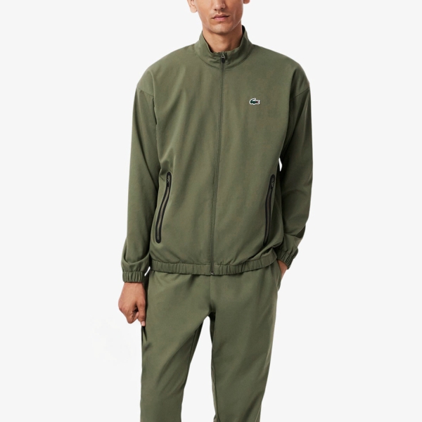 Men's Tennis Suit Lacoste X Dimitrov Tracksuit  Vert Kaki WH4763E9F