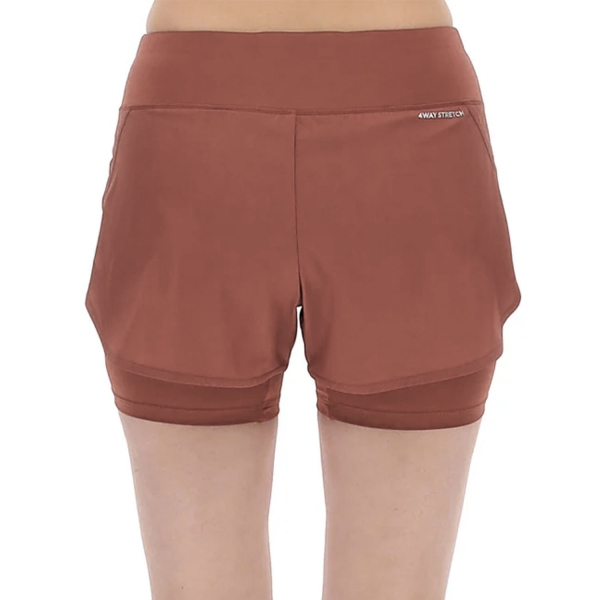Lotto Tech II 3in Pantaloncini - Red Ochre