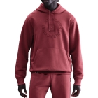 Nike Court Dri-FIT Heritage Hoodie - Cedar/Team Red