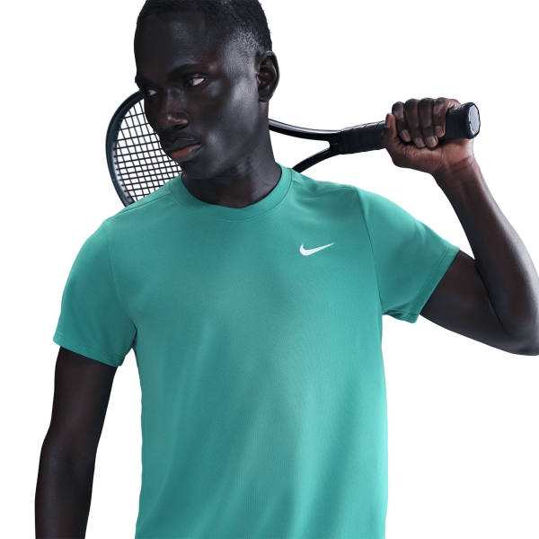 Nike Court Victory T-Shirt - Washed Teal/White