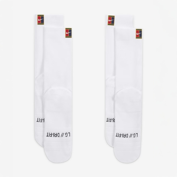 Nike Multiplier Cushioned x 2 Socks - White