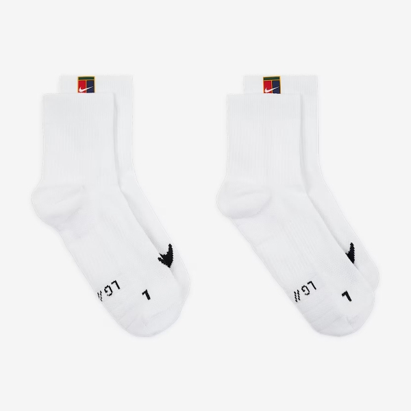 Nike Multiplier Max x 2 Socks - White