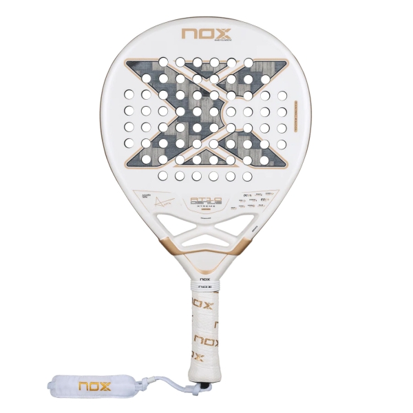 NOX AT10 Genius 12K Alum XTREME Padel - White