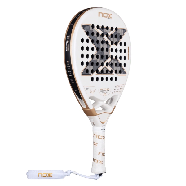 NOX AT10 Genius 12K Alum XTREME Padel - White
