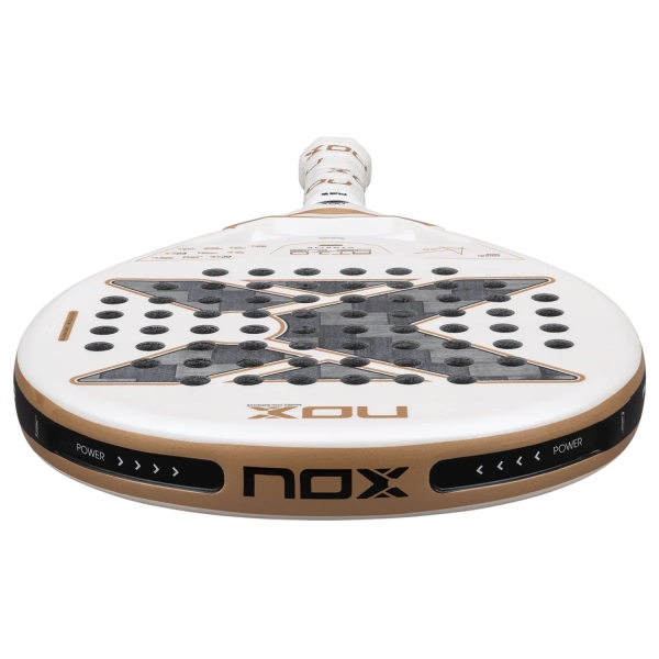 NOX AT10 Genius 12K Alum XTREME Padel - White