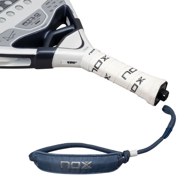 NOX AT10 Genius 12K Alum XTREME Lite Padel - White/Grey