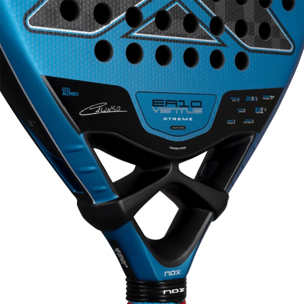 NOX EA10 Ventus Attack 12K XTREME Padel - Blue/Black