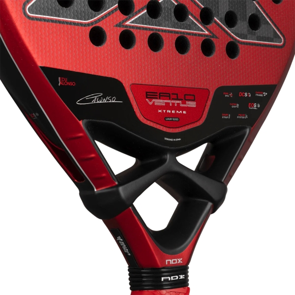 NOX EA10 Ventus Hybrid 12K XTREME Padel - Red/Black