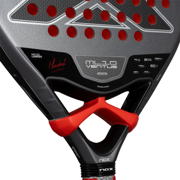 NOX ML10 Ventus Control 3K Padel - Anthracite/Orange