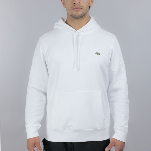 Maglie e Felpe Tennis Uomo Lacoste Classic Printed Felpa  Blanc SH8275001