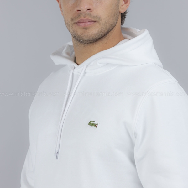 Lacoste Classic Printed Felpa - Blanc