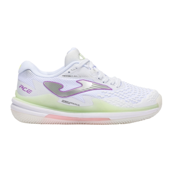 Women`s Tennis Shoes Joma Ace Clay  White TACELW2502C