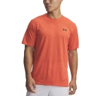Under Armour Tech Vent Jacquard T-Shirt - Orange Base/Black