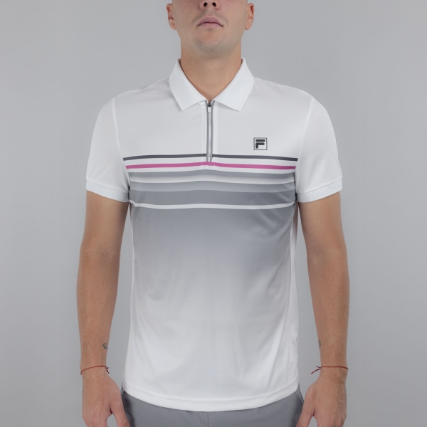 Polo Tenis Hombre Fila Diego Polo  Gray Dawn Print XCM252220845