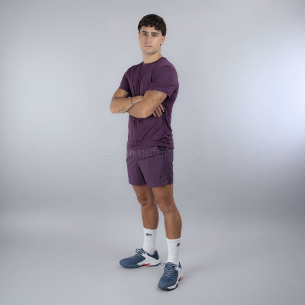 Fila Mateo Camiseta - Blackberry Wine