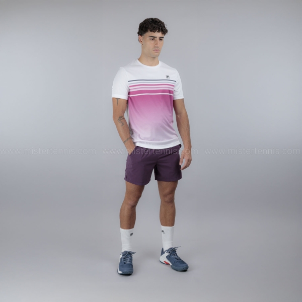 Fila Miguel Camiseta - Festival Fuchsia Print