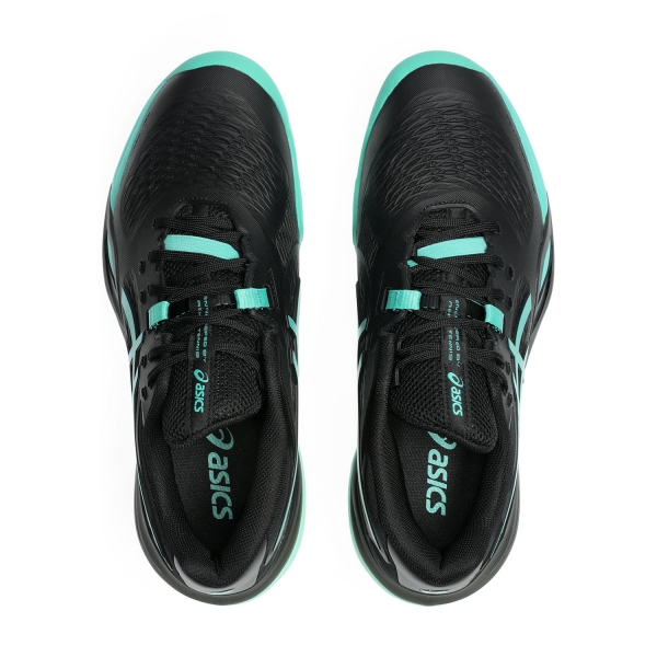 ASICS Gel Resolution X - Black/Aurora Green