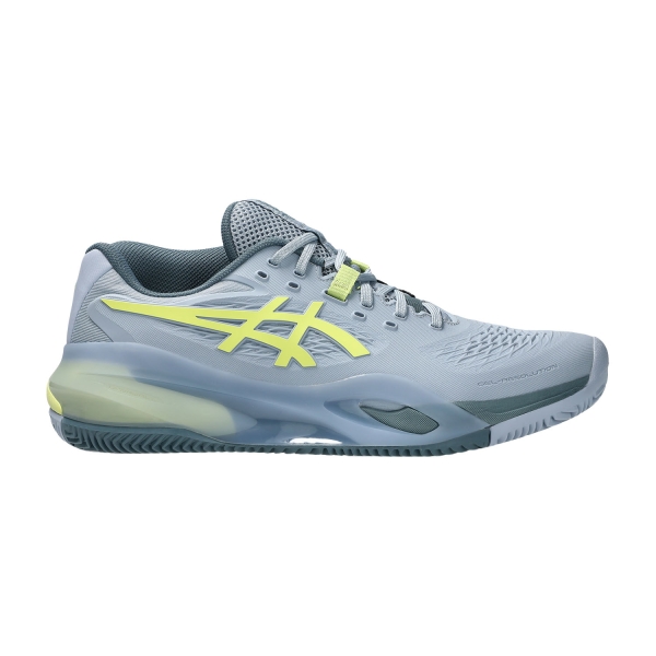 Calzado Tenis Hombre ASICS Gel Resolution X Clay  Grey Blue/Pistachio 1041A485402