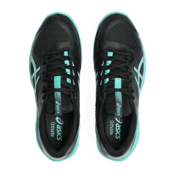 ASICS Solution Speed FF 4 - Black/Aurora Green