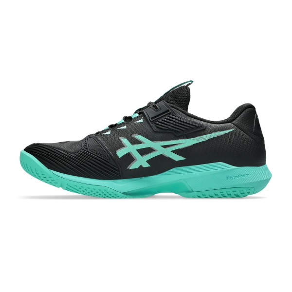 ASICS Solution Speed FF 4 - Black/Aurora Green