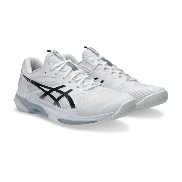 ASICS Solution Speed FF 4 - White/Black