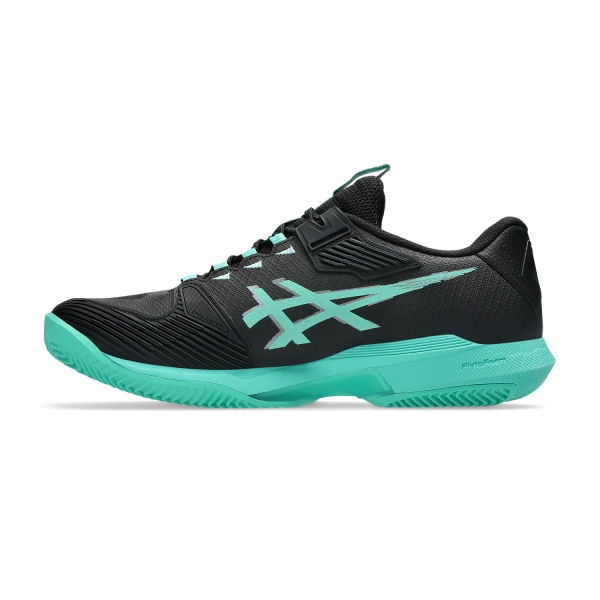 ASICS Solution Speed FF 4 Clay - Black/Aurora Green