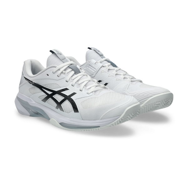ASICS Solution Speed FF 4 Clay - White/Black