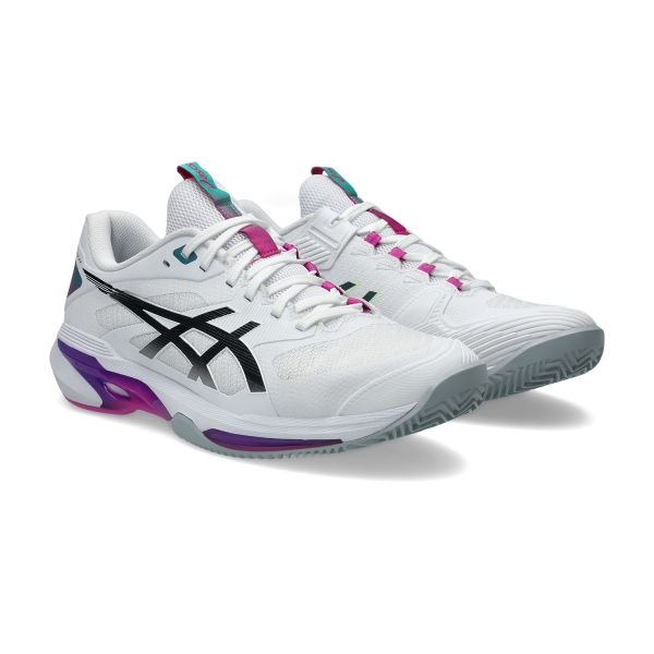 ASICS Solution Speed FF 4 Clay - White/Digital Sakura