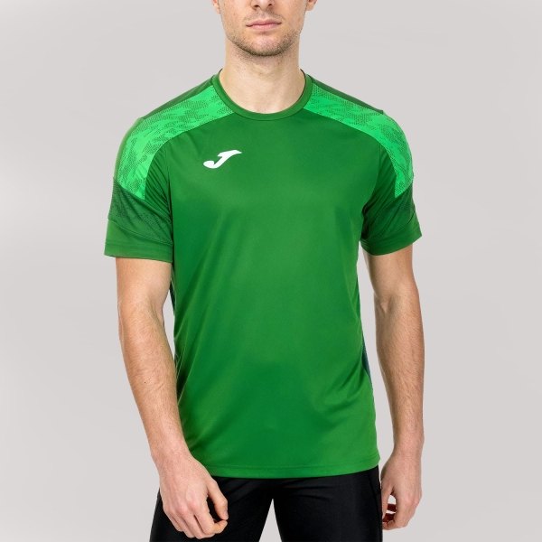 Men's Tennis Shirts Joma Championship VIII TShirt  Green 104263.450