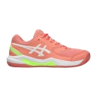 ASICS Gel Dedicate 8 Padel - Guava/White ASICS Gel Dedicate 8 Padel - Guava/White
