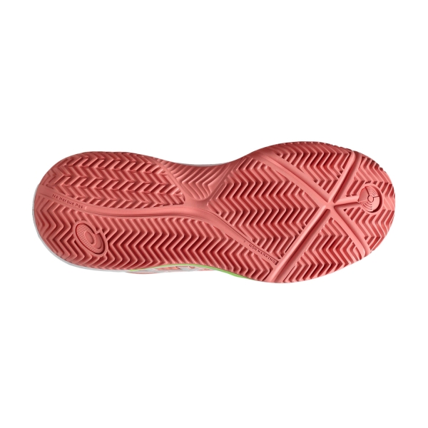 ASICS Gel Dedicate 8 Padel - Guava/White