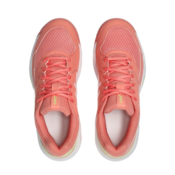 ASICS Gel Dedicate 8 Padel - Guava/White