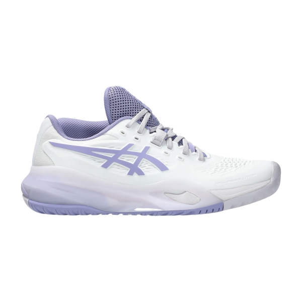 Calzado Tenis Mujer ASICS Gel Resolution X  White/Bluebell 1042A279105