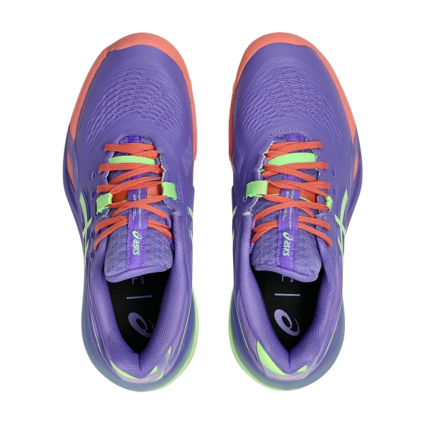 ASICS Gel Resolution X Padel - Amethyst/Illuminate Green