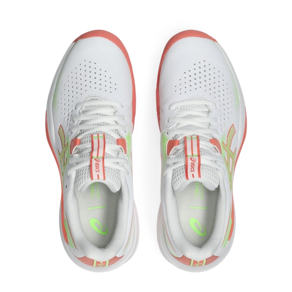 ASICS Gel Challenger 15 Padel - White/Guava